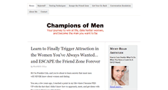 Desktop Screenshot of championsofmen.com